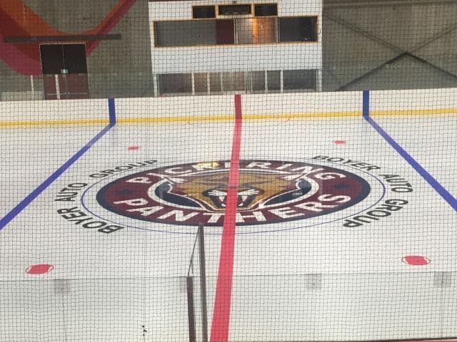 boyer auto group panthers  jr a hockey - rink