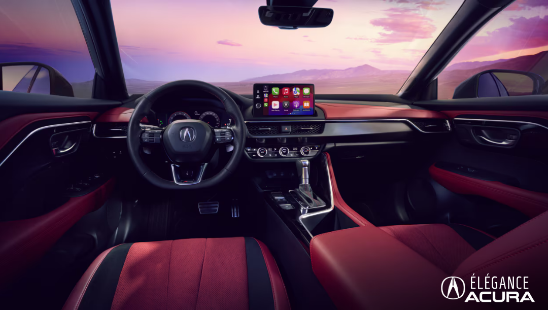 Toit ouvrant panoramique de l'Acura ADX 2026
