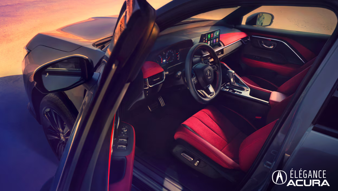 Habitacle de l'Acura ADX A-SPEC 2026