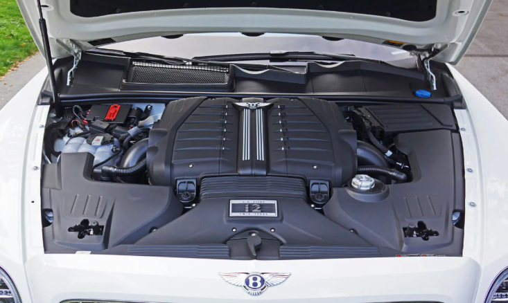 Bentley Bentayga w12 2017 Engine