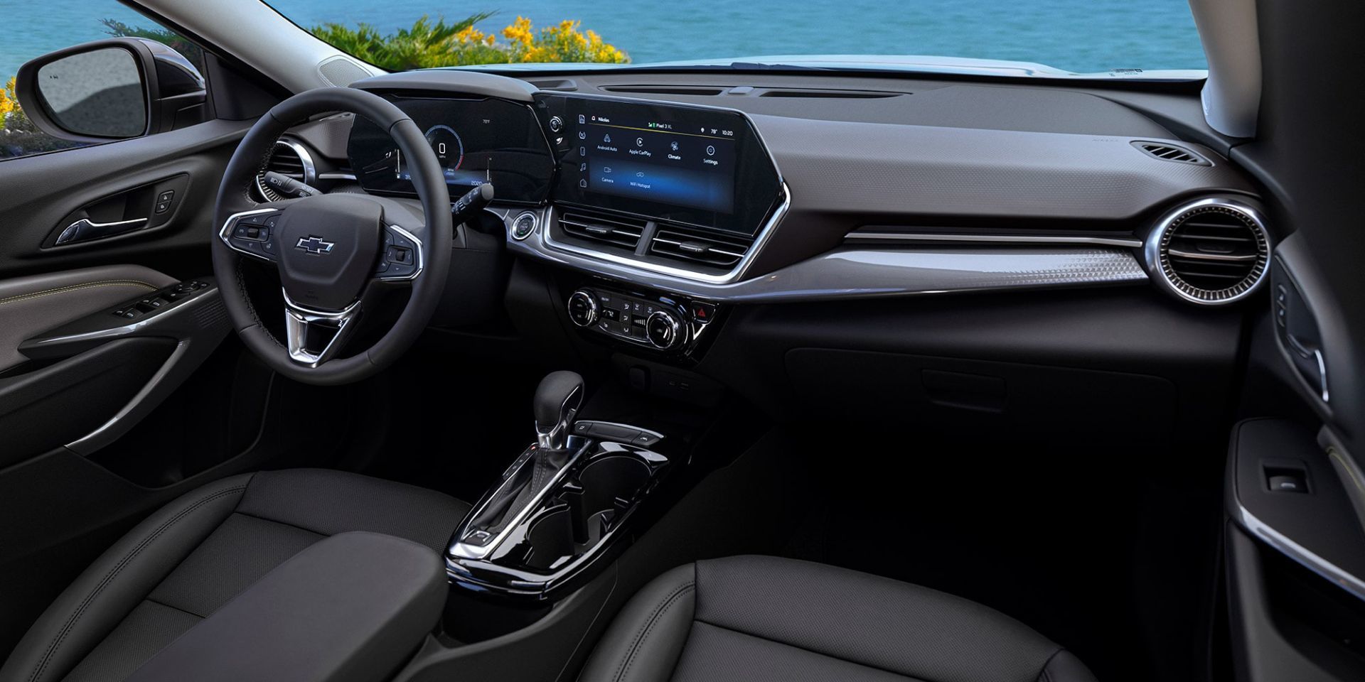 Interior of the 2024 Chevrolet Trax