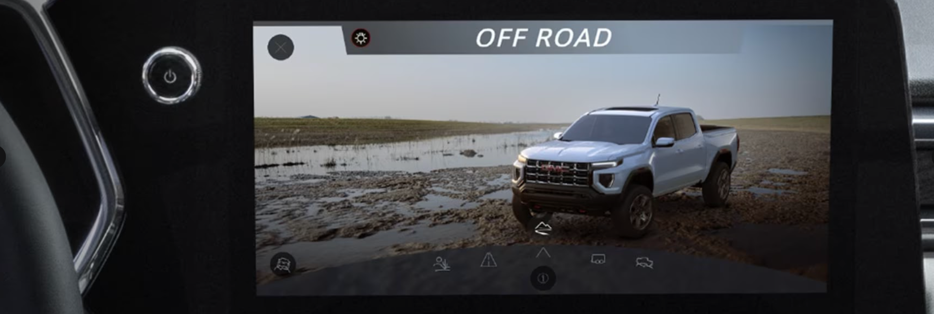 Enhanced off-road protection and performance of the 2024 GMC Canyon AT4X - Christin Chevrolet Buick GMC - Montreal.