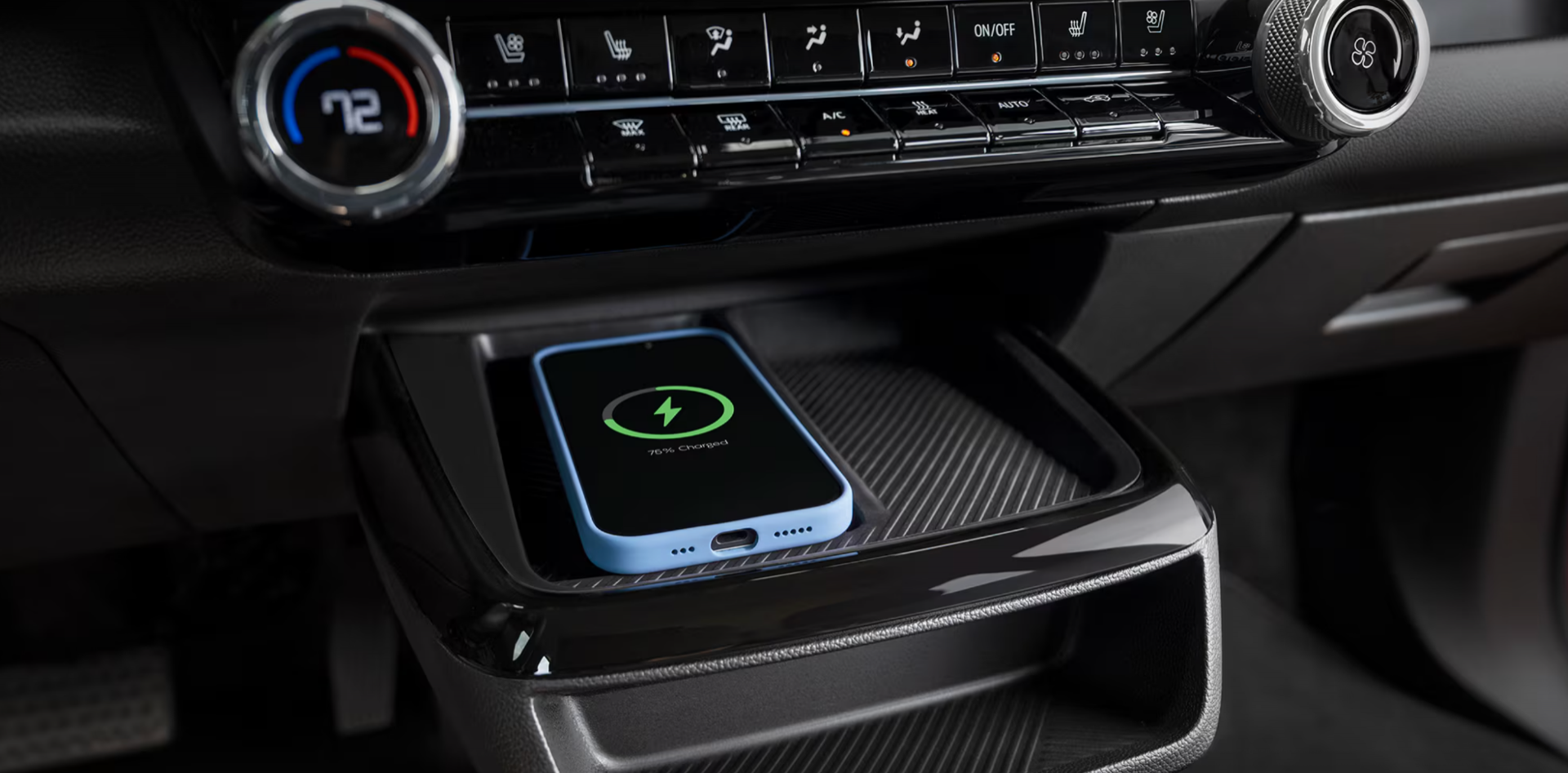 Image showing the wireless phone charging.