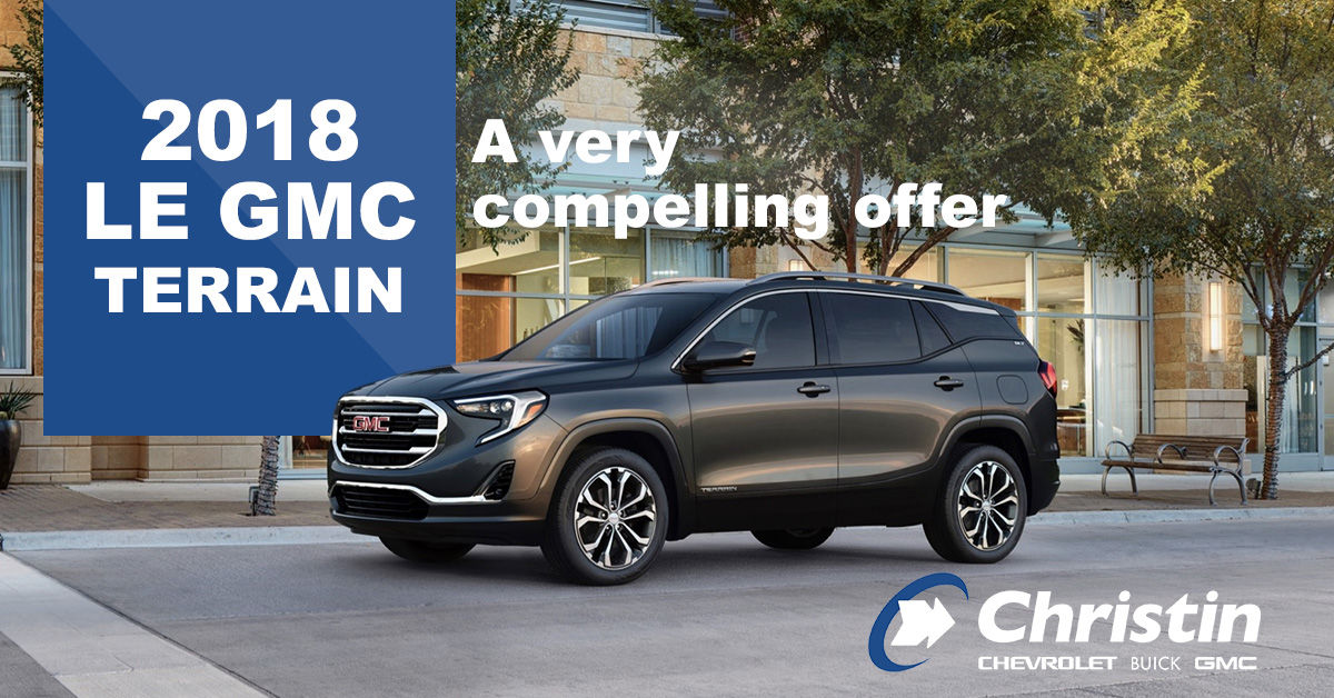 An image of the very compelling 2018 SUV gmc Terrain