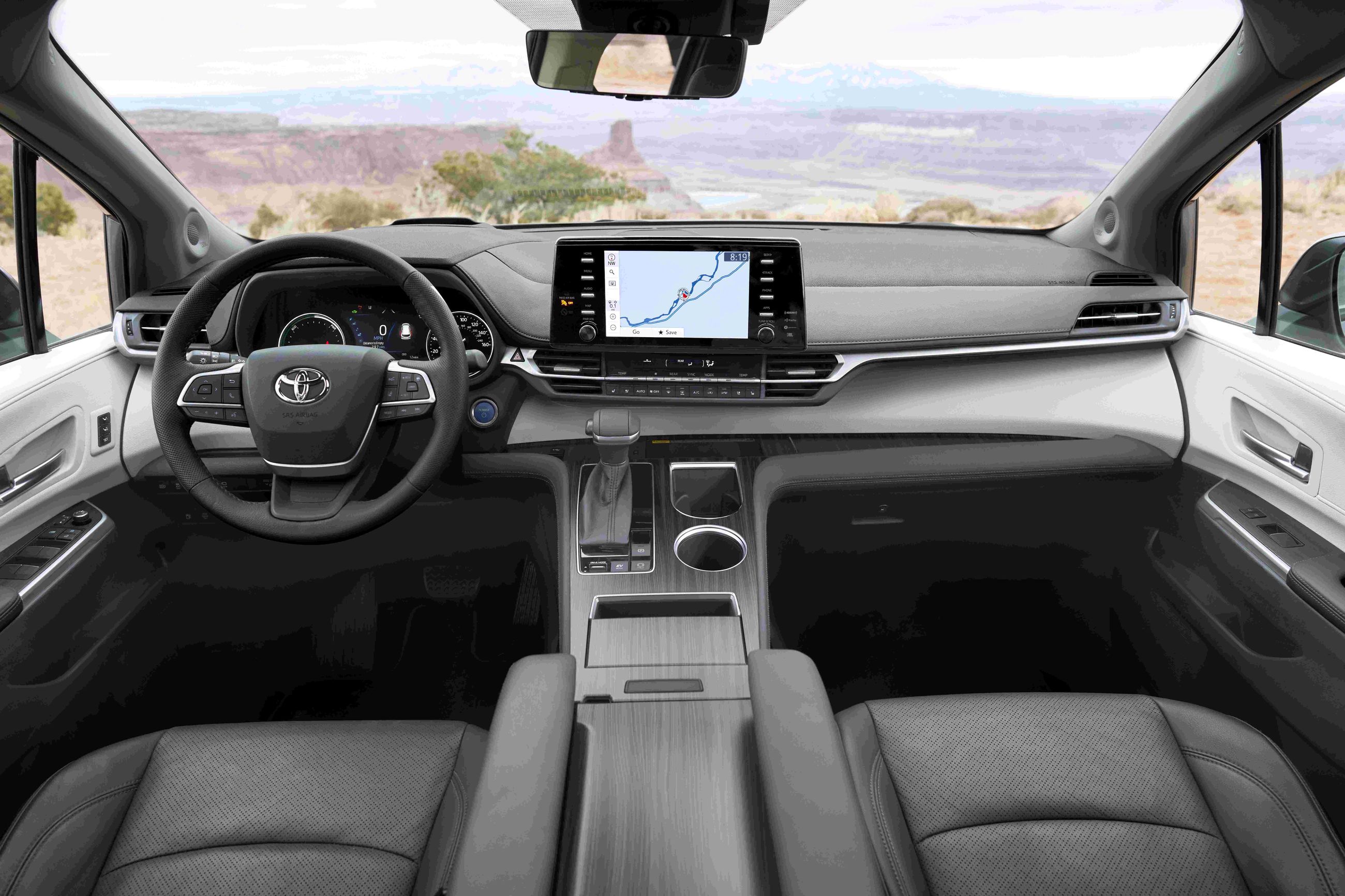 2021 Toyota Sienna hybride interior