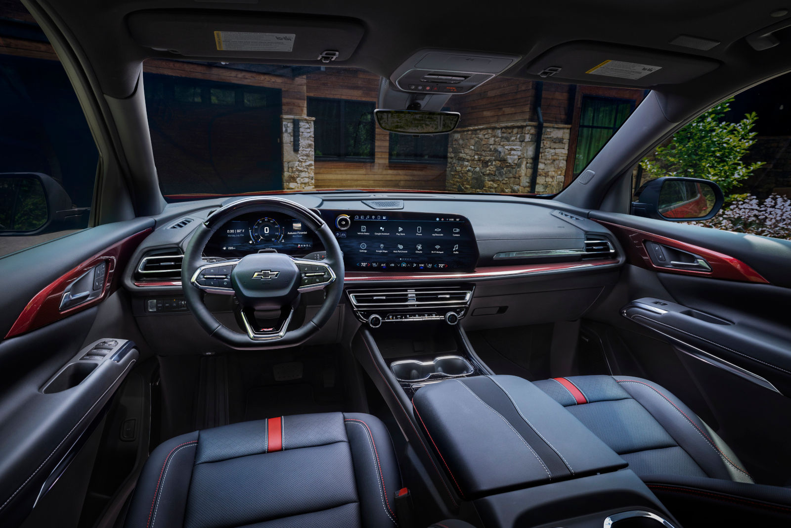 Interior view of the 2024 Chevrolet Traverse - Humberview GM - GM Dealer Toronto