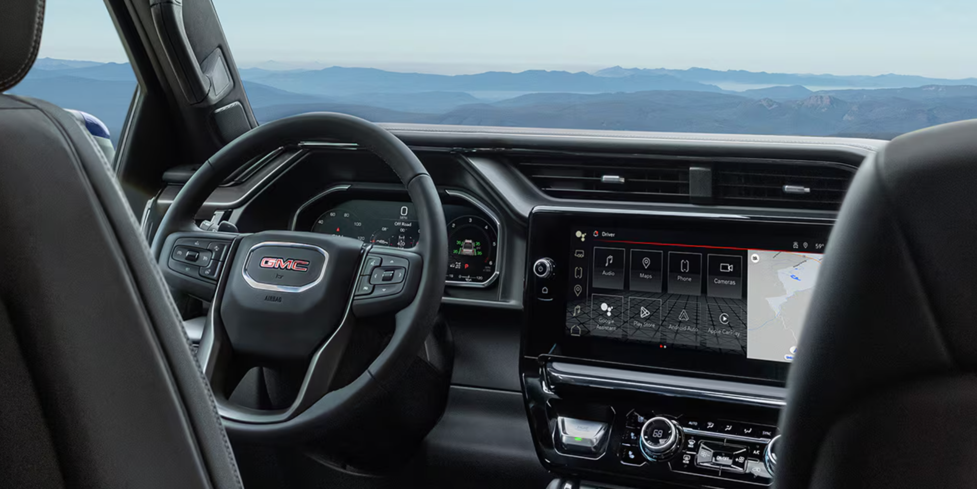 Image showing the screen of the 2026 Sierra 1500.