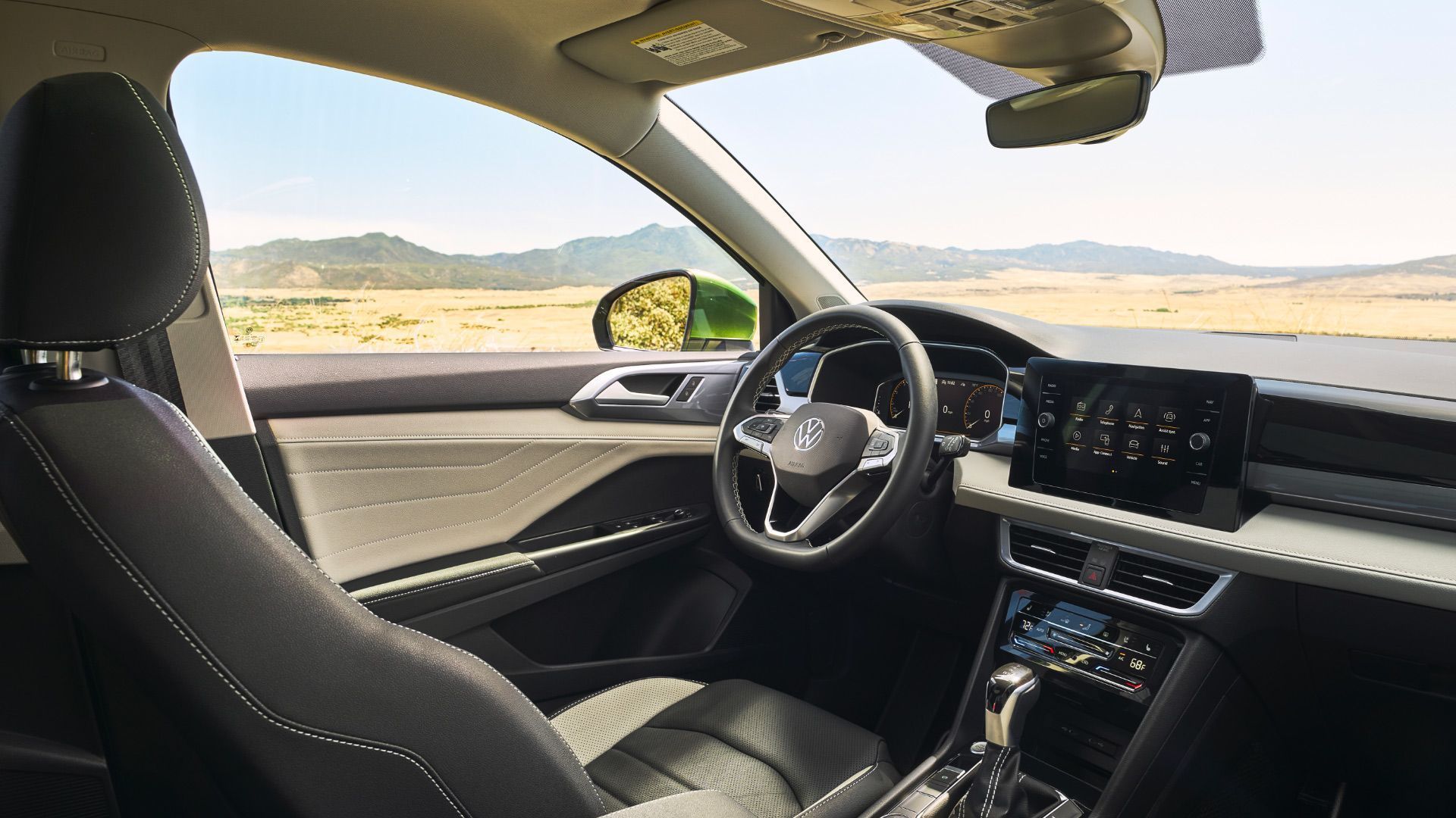 2026 Volkswagen Taos interior technology and comfort for Edmonton SUV shoppers