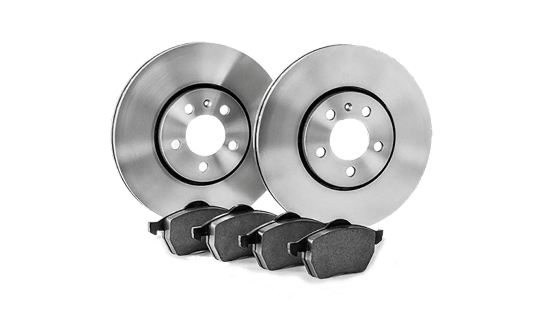 Volkswagen brake pad and rotor inspection at an Edmonton service department