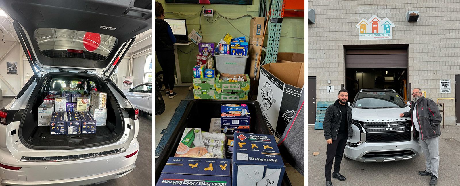 Last year's donations for the Newmarket Food Pantry