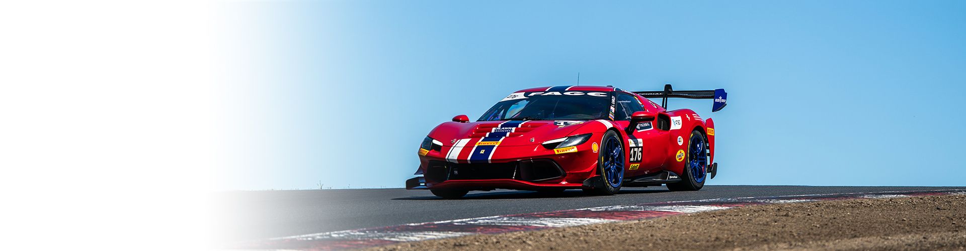 Ferrari Challenge race car