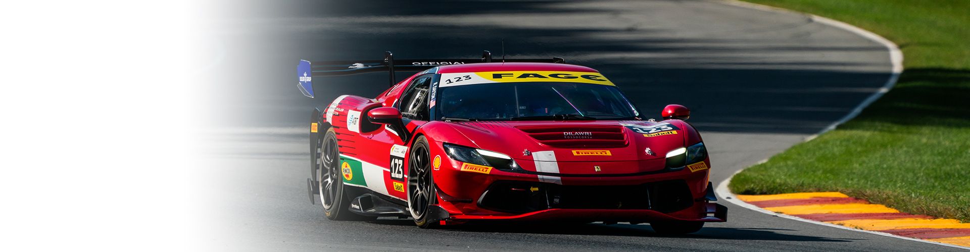 Ferrari Challenge race car