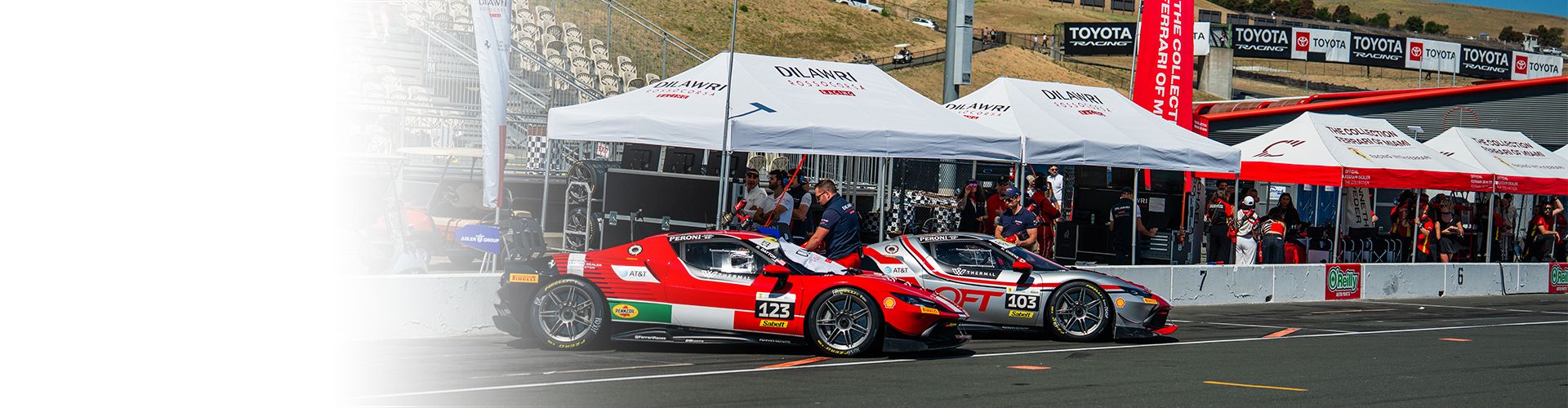 Ferrari Challenge action