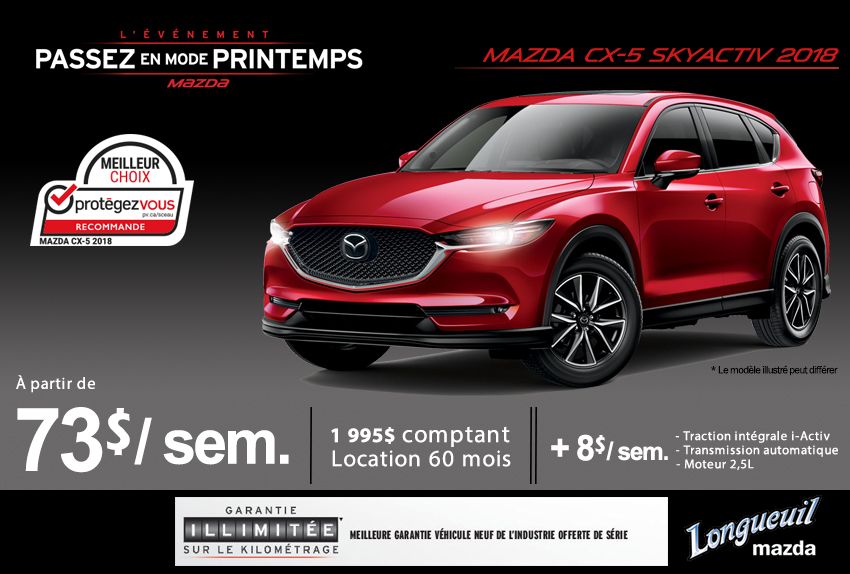 2018 Mazda Cx 5 Promotion Longueuil Mazda Promotion In Longueuil