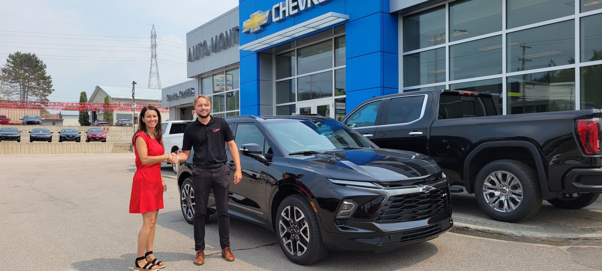 Automont Chevrolet Buick GMC Josée Boisclair says 2022 Chevrolet Blazer