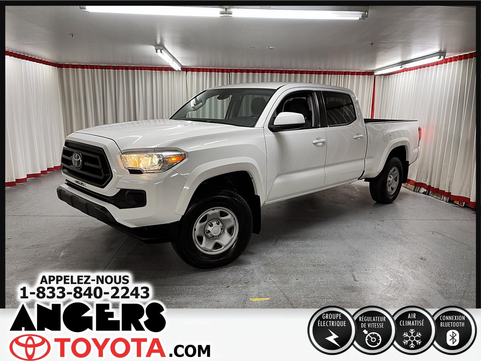 Angers Toyota à Saint Hyacinthe Toyota Tacoma SR Double Cab 2020 23341A