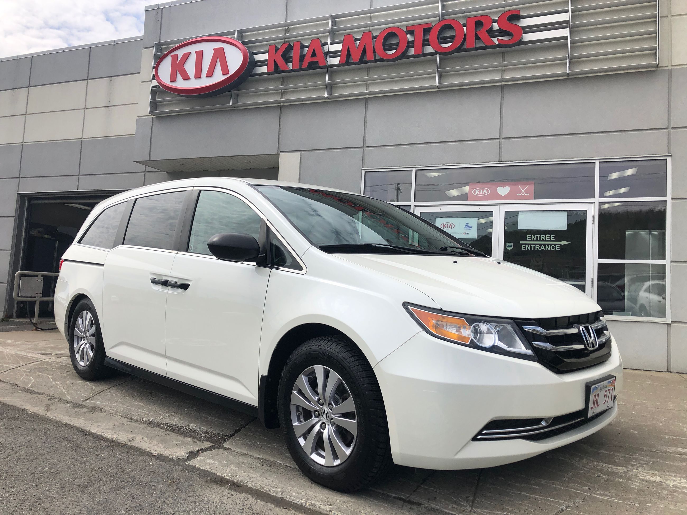 Used 2014 Honda Odyssey Se In Edmundston Used Inventory