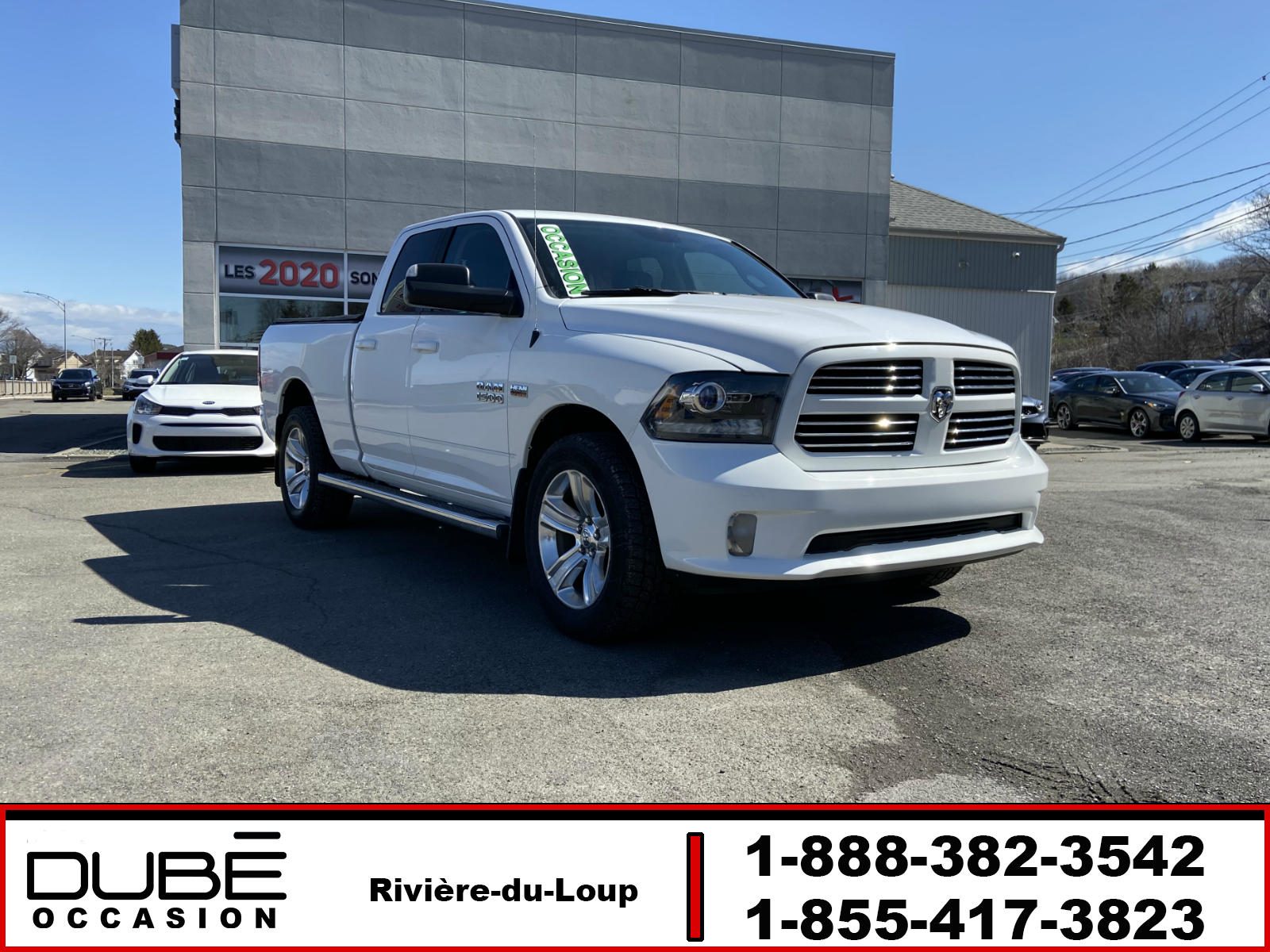 Used 2014 Ram 1500 Sport 4x4 5 7l In Riviere Du Loup Used Inventory Dube Kia In Riviere Du Loup Quebec