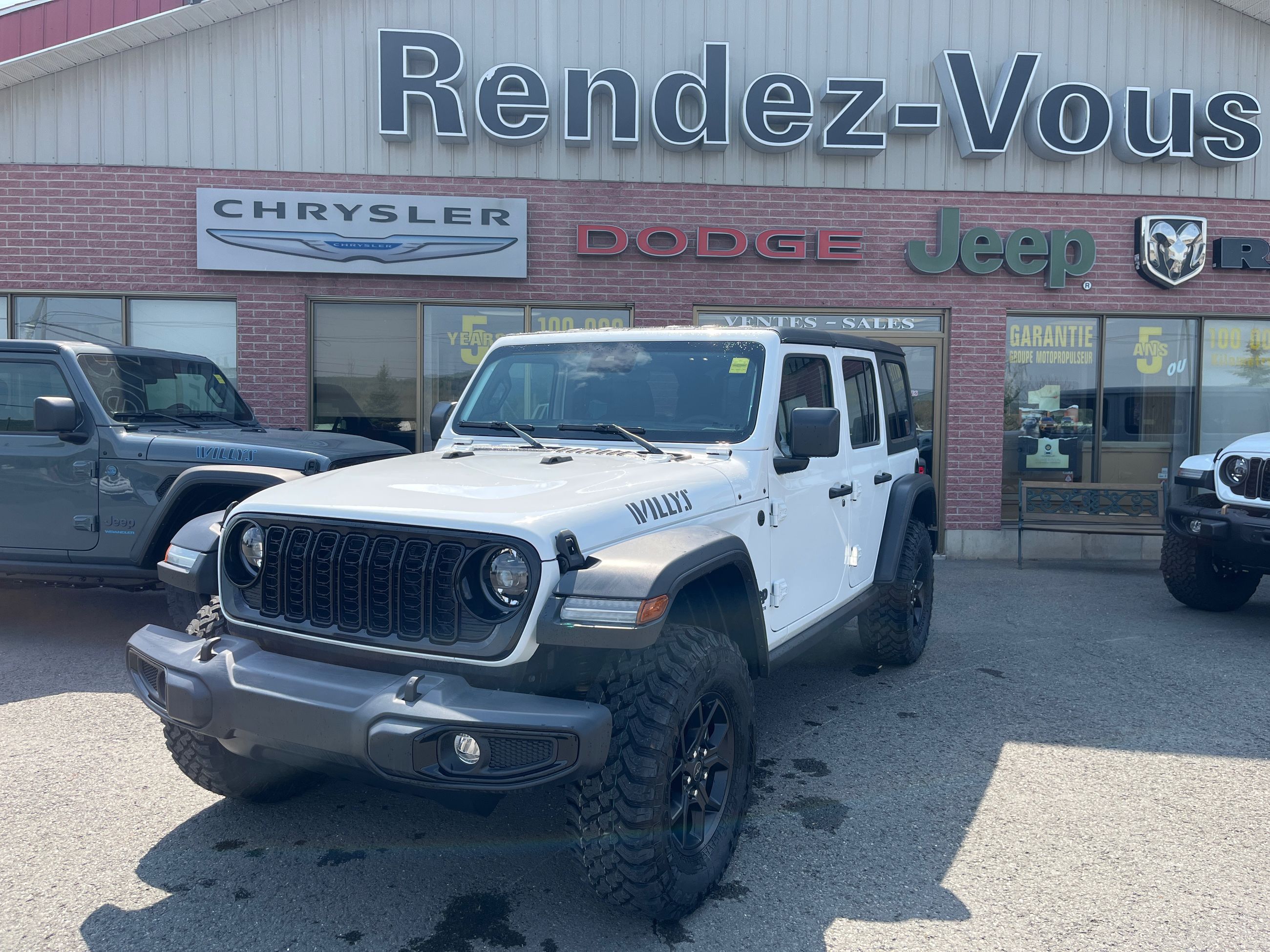 Rendez Vous Chrysler In Grand Sault And Edmunston Jeep Wrangler