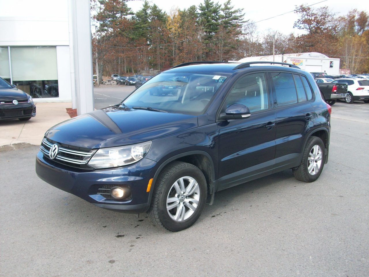 Used 2014 Volkswagen Tiguan Trendline 6sp At Tip Night Blue Met 82 749