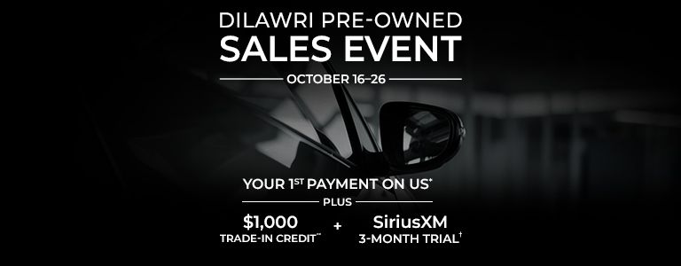 Dilawri Pre-Owned Sales Event