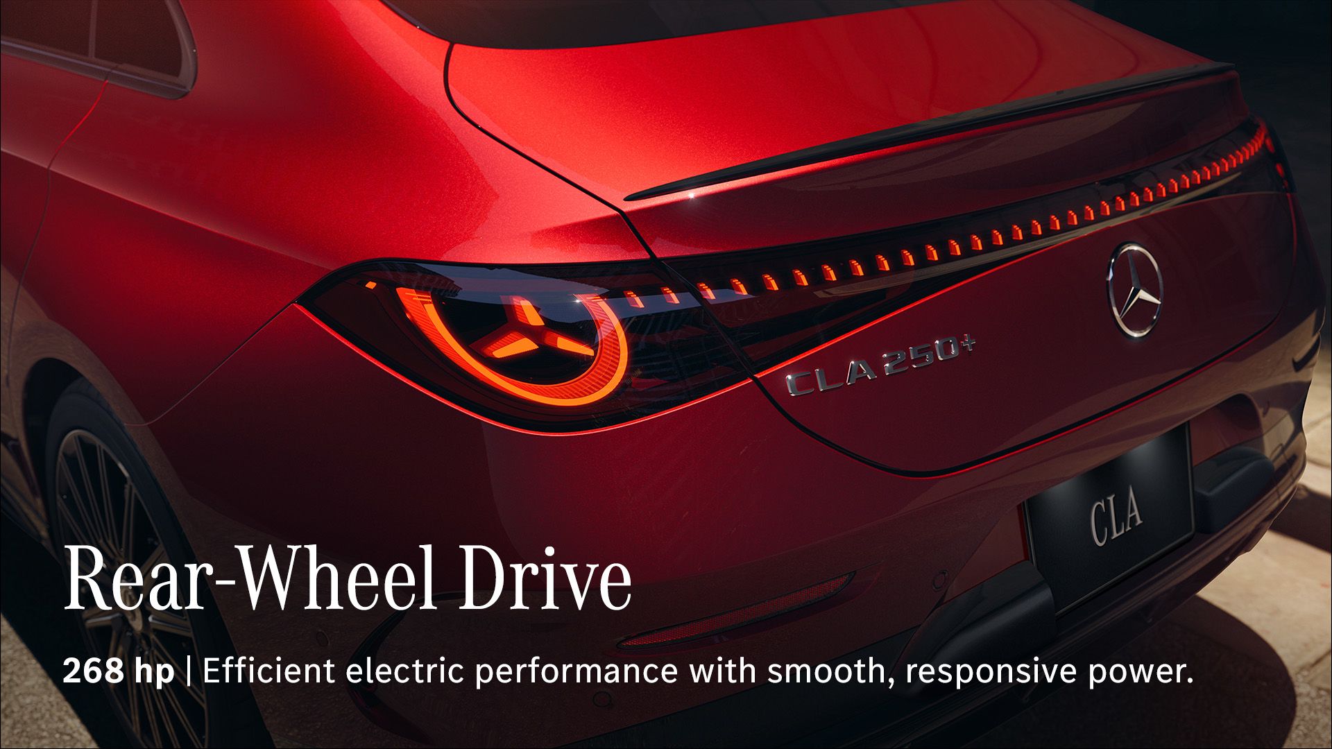 CLA Rear-wheel drive