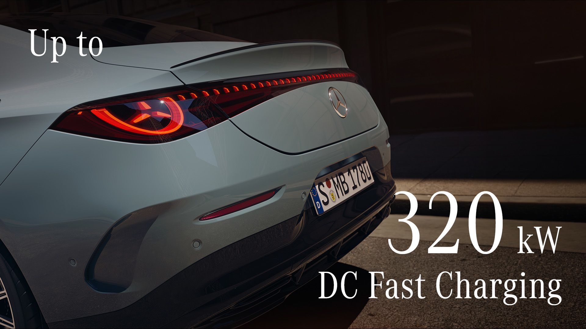 Up to 320kW DC fast Charging