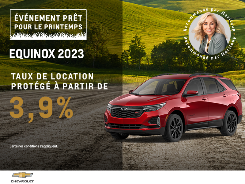 Grenier Automobile à Terrebonne Le Chevrolet Equinox 2023