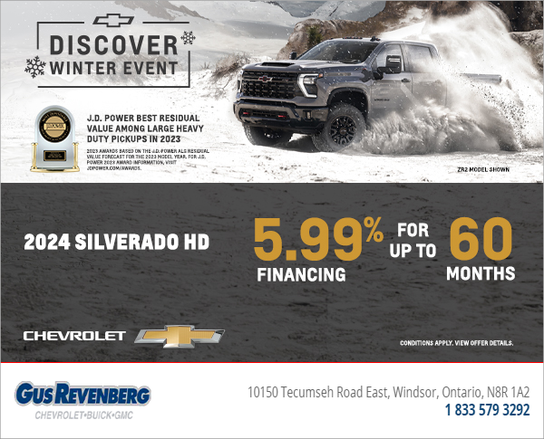 The 2024 Chevrolet Silverado HD Gus Revenberg Chevrolet Buick GMC In