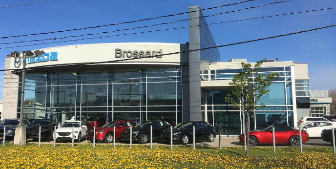 Mazda dealership in Brossard