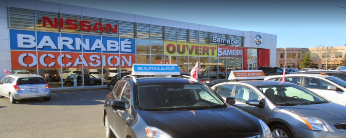 Concessionnaire Nissan à Châteauguay