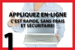 Appliquez en-ligne