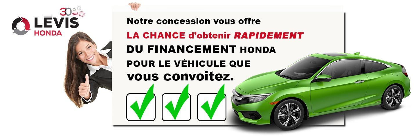 Page de financement
