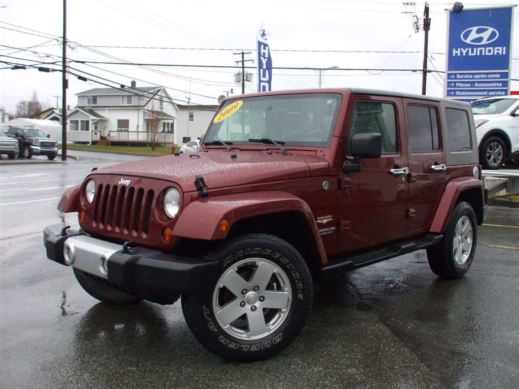 2009 Jeep Wrangler Unlimited Sahara 4 PORTES + 2 TOITS + AUTOMATIQUE d