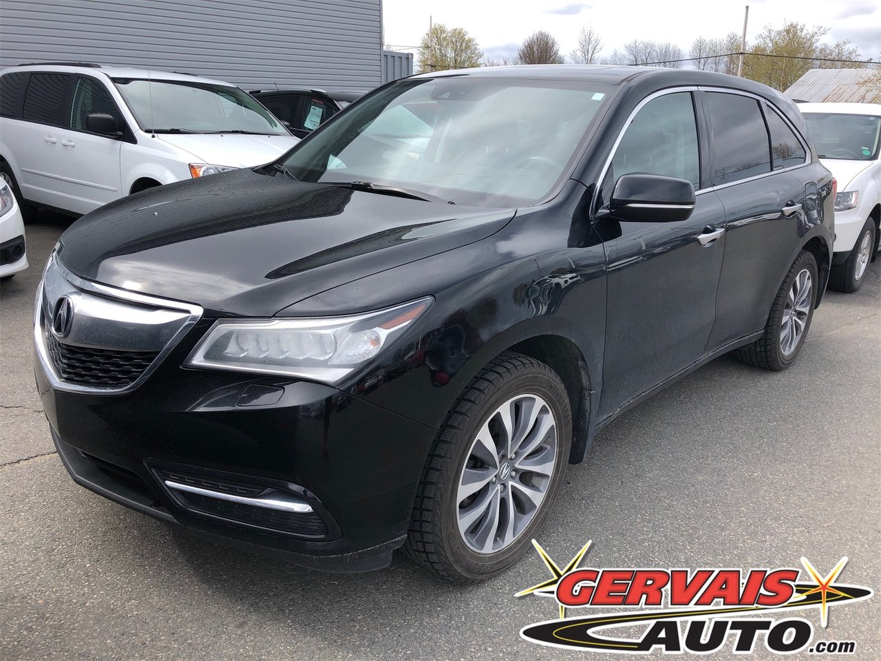 Acura MDX 2014 Nav Pkg Bluetooth Cuir Toit A/C GPS 7passagers Cam?ra de recul AWD MAGS