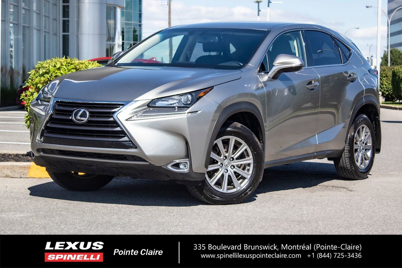 Pre Owned 17 Lexus Nx 0t For Sale At Spinelli Lexus Pointe Claire