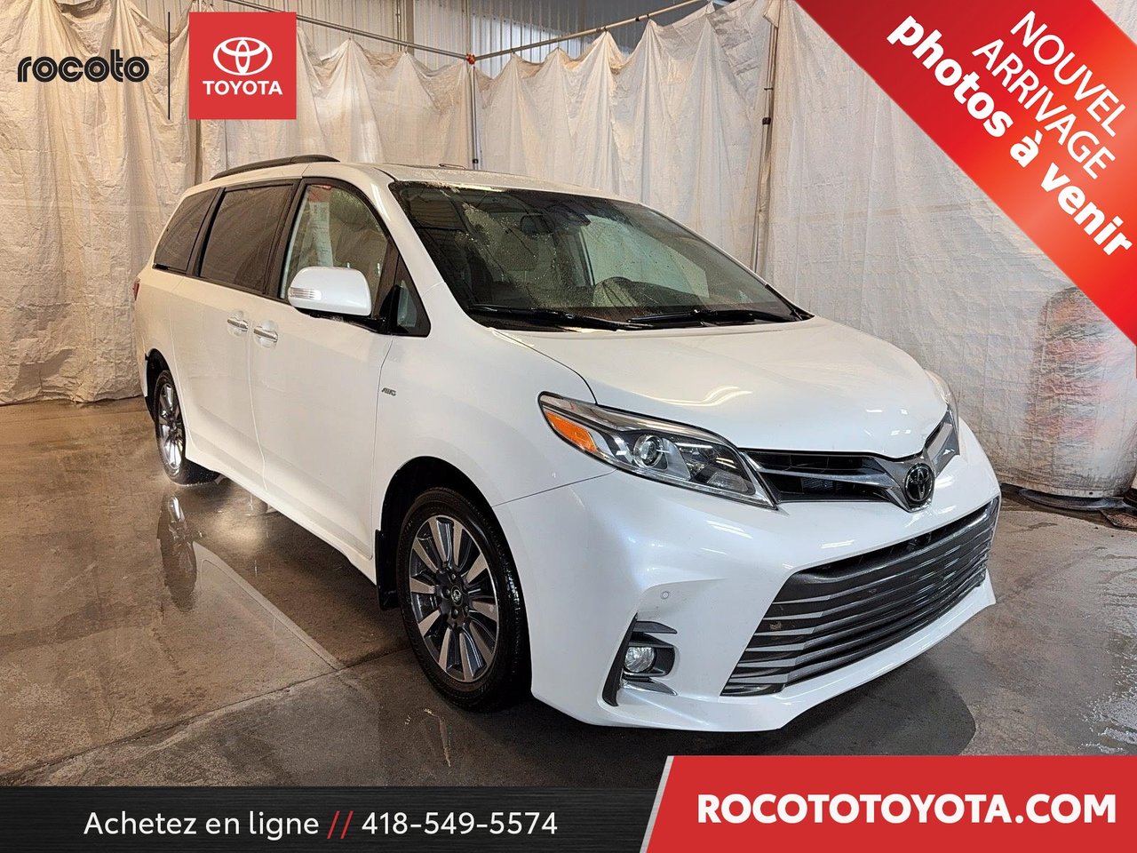 Toyota Sienna 2020 usagée de 35 755 km à vendre chez Otogo