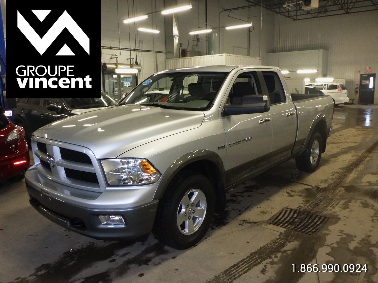 Ram 1500 2011 OUTDOORSMAN 4X4 QUAD CAB RAM 1500 OUTDOORSMAN 2011