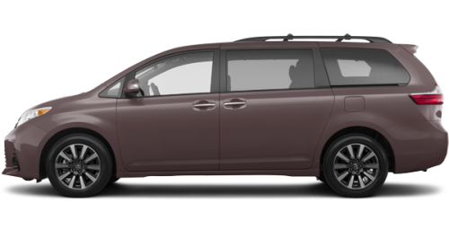toyota sienna toasted walnut pearl