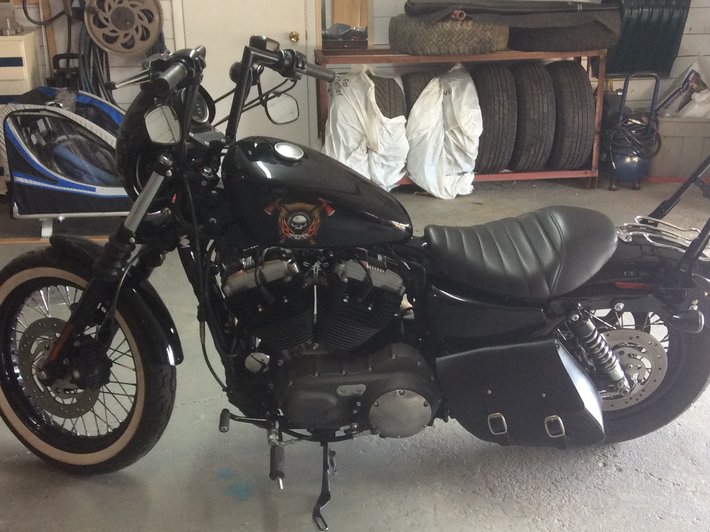Used 2009 Harley Davidson Xl 1200 Sportster Custom Nightster Vente