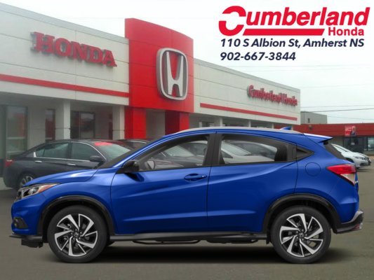 New 2019 Honda Hr V Sport Awd Cvt Sunroof Heated Seats For