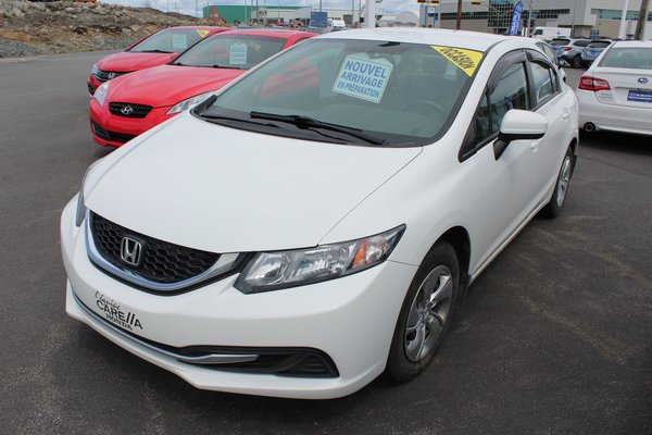 2015 Honda Civic Sedan Lx D Occasion 224 Rouyn Noranda