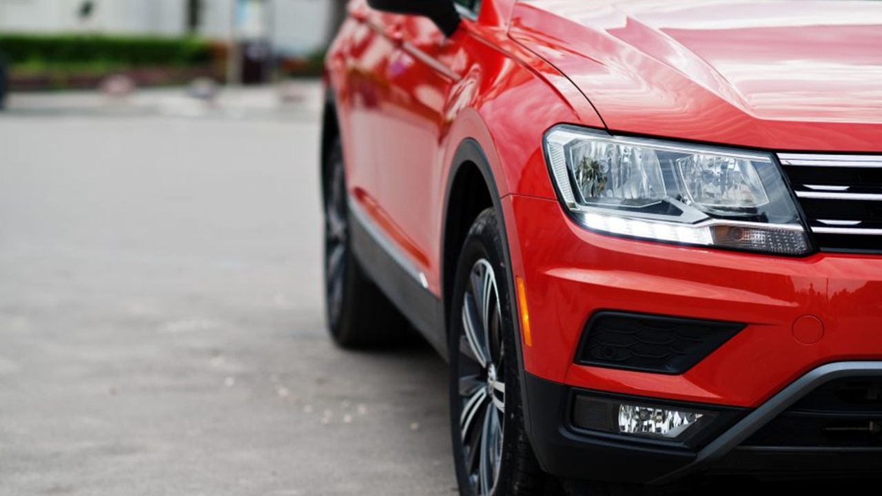 Vue avant de pr&egrave;s d'une Volkswagen 2026