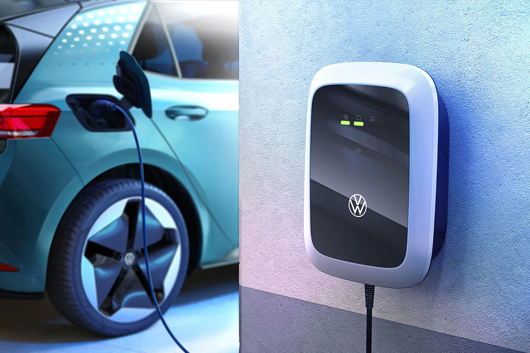 Vue de la charge Volkswagen avec les options de chargement