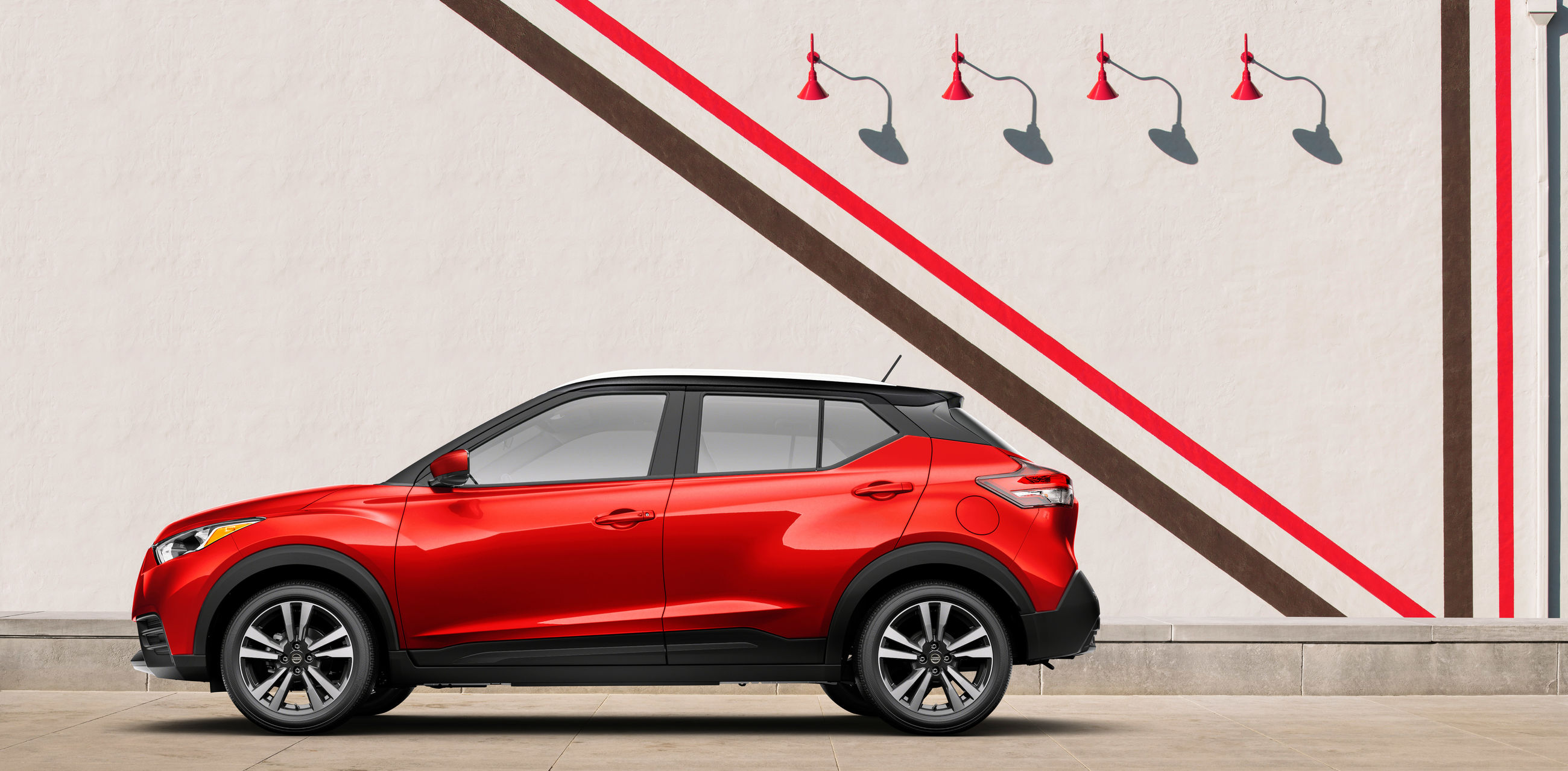 nissan kicks 2020 red