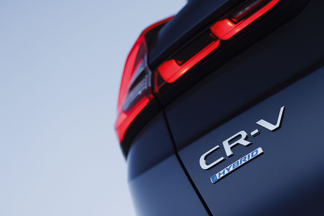 vue arrière du Honda CR-V hybride 2023