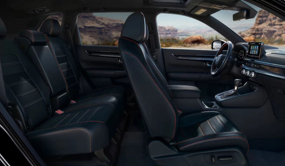 vue de l'habitacle d'une Honda CR-V 2025