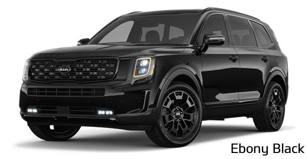 Centennial Auto Group In Summerside Every Colour Option On The 2021 Kia Telluride Nightsky Edition