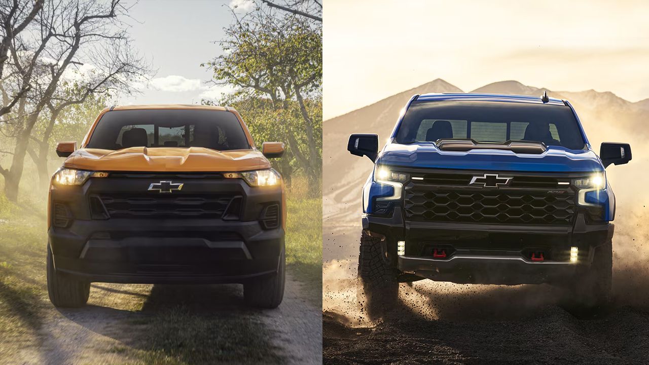 Chevrolet Colorado vs Silverado&thinsp;: Les diff&eacute;rences