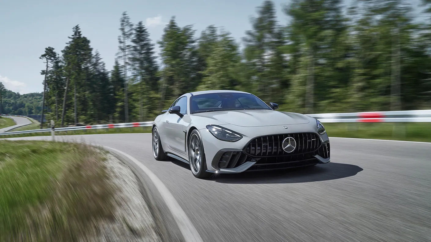 Arriving in the spring, the 2025 Mercedes-AMG GT63 PRO staggers with  603 hp, a true track hero.